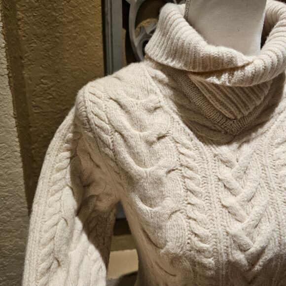 Perry Ellis 100% Wool Sweater Size XS Classic Winter Ski Cabincore Cozycore Knit - Picture 5 of 7